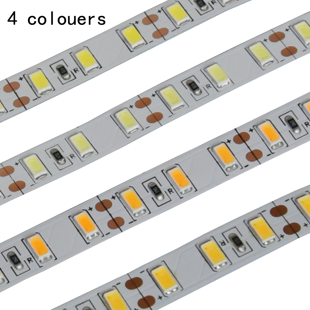 Tira flexible SMD5630, 90 L/M,  5M, IP33, Blanco Cálido