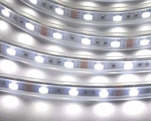 Manguera de LED Blanco cálido | 25M | 2835 SMD | 127V | 6000K | IP65. Precio por metro