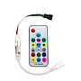 Controlador SP104E MINI RF para tira LED IC 1809 Digital + mando